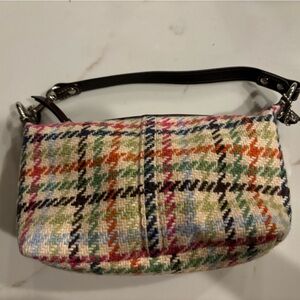 Coach tweed purse, in great condition